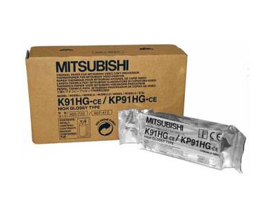  Mitsubishi K91HG, papier termoczuły do videoprintera - karton (4 rolki)