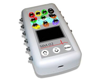 SIM-02 3/12-kanałowy EKG holtera oraz symulator EKG spoczynku/wysiłku firmy LabTech