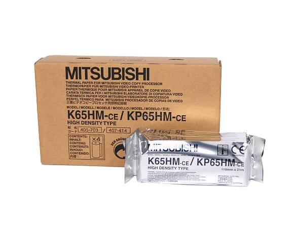 Mitsubishi K65HM, papier termoczuły do videoprintera